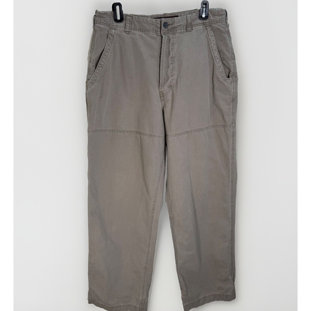 Y2K Vintage Abercrombie & Fitch Men's Chino Pants Size 32 Utility Loose Fit